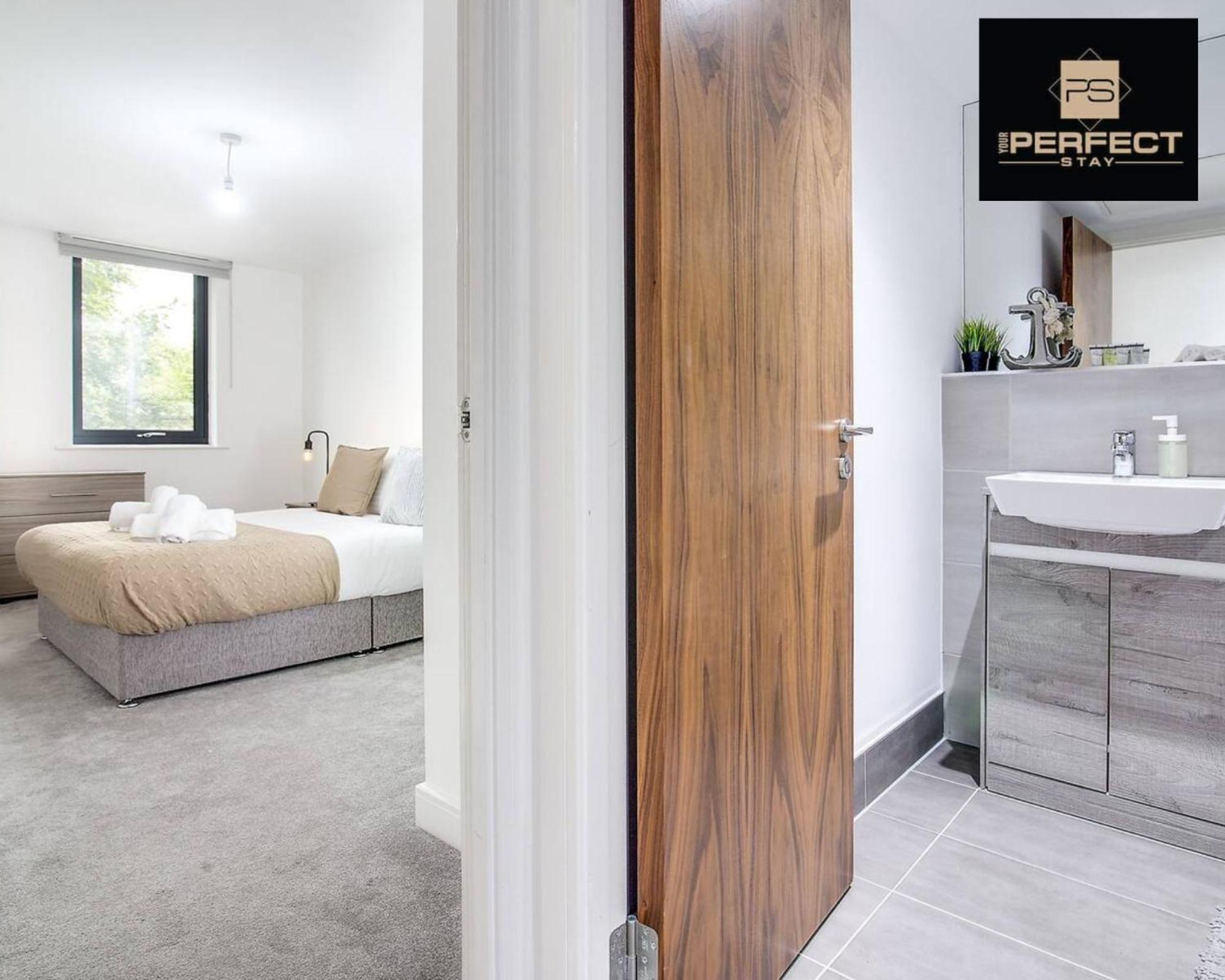 Luxe Modern Apartment By Your Perfect Stay Short Lets 伯明翰 外观 照片